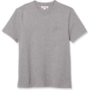 Goodthreads  Men's Heavyweight Oversized Short-Sleeve Crewneck/Pocket T-Shirt S